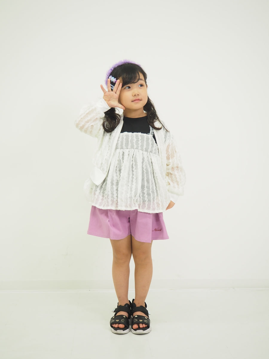 シアーフリル　キャミチュニック