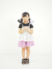 パール釦 ショートパンツ