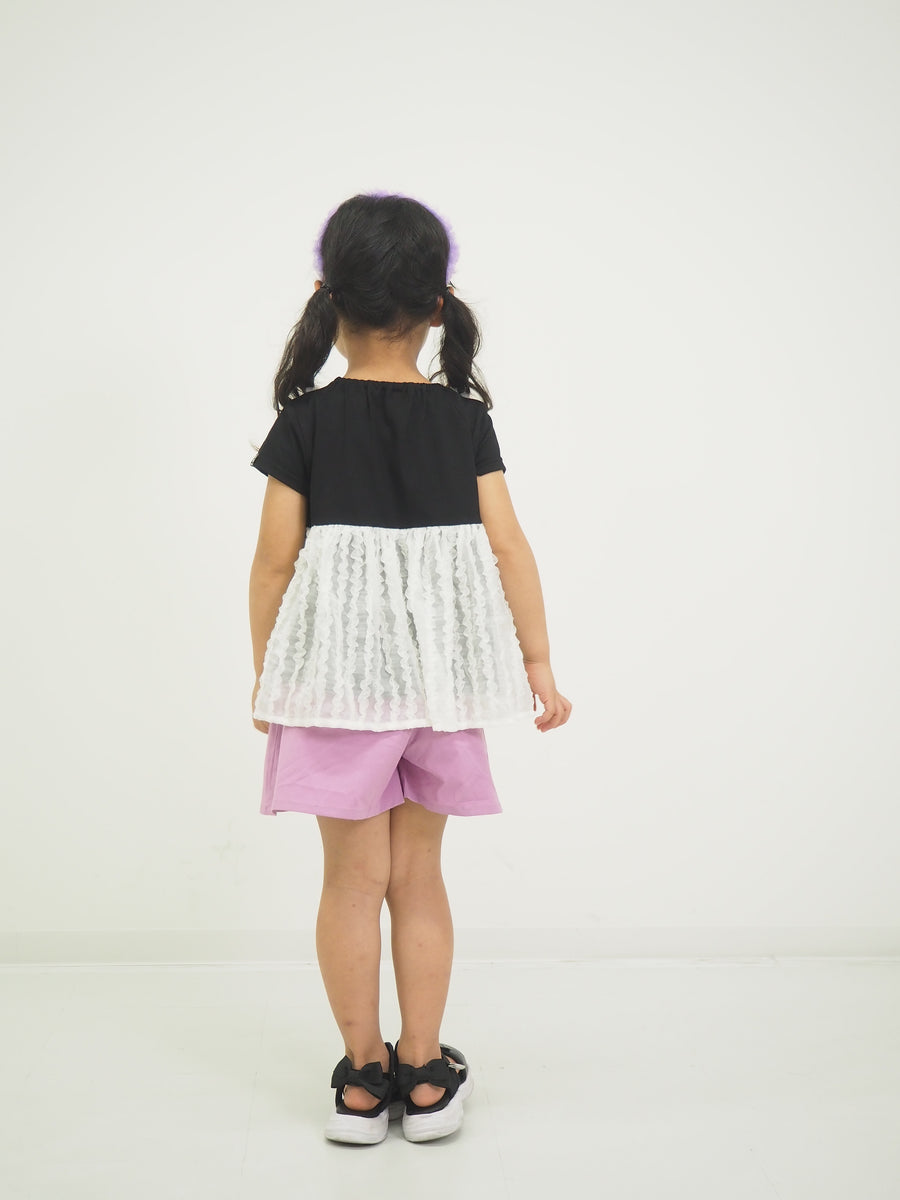 パール釦 ショートパンツ