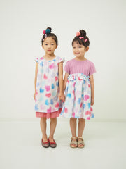 (Heart and flower pattern) dress