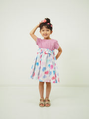 (Heart and flower pattern) dress