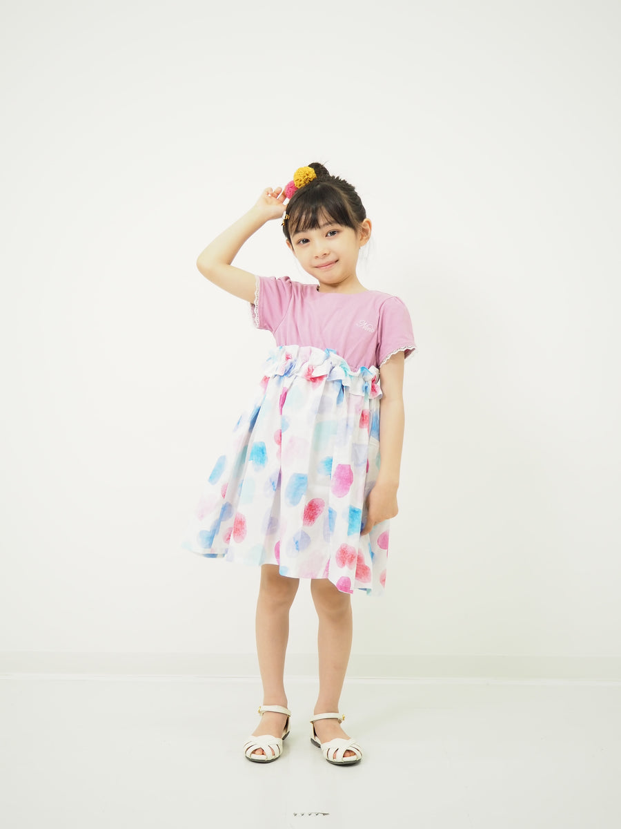 (Heart and flower pattern) dress
