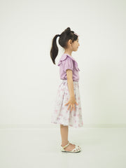 リボンねこオリジナルプリントスカート