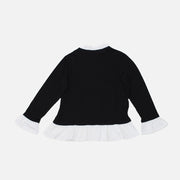 Pearl dot and frill top | N2C