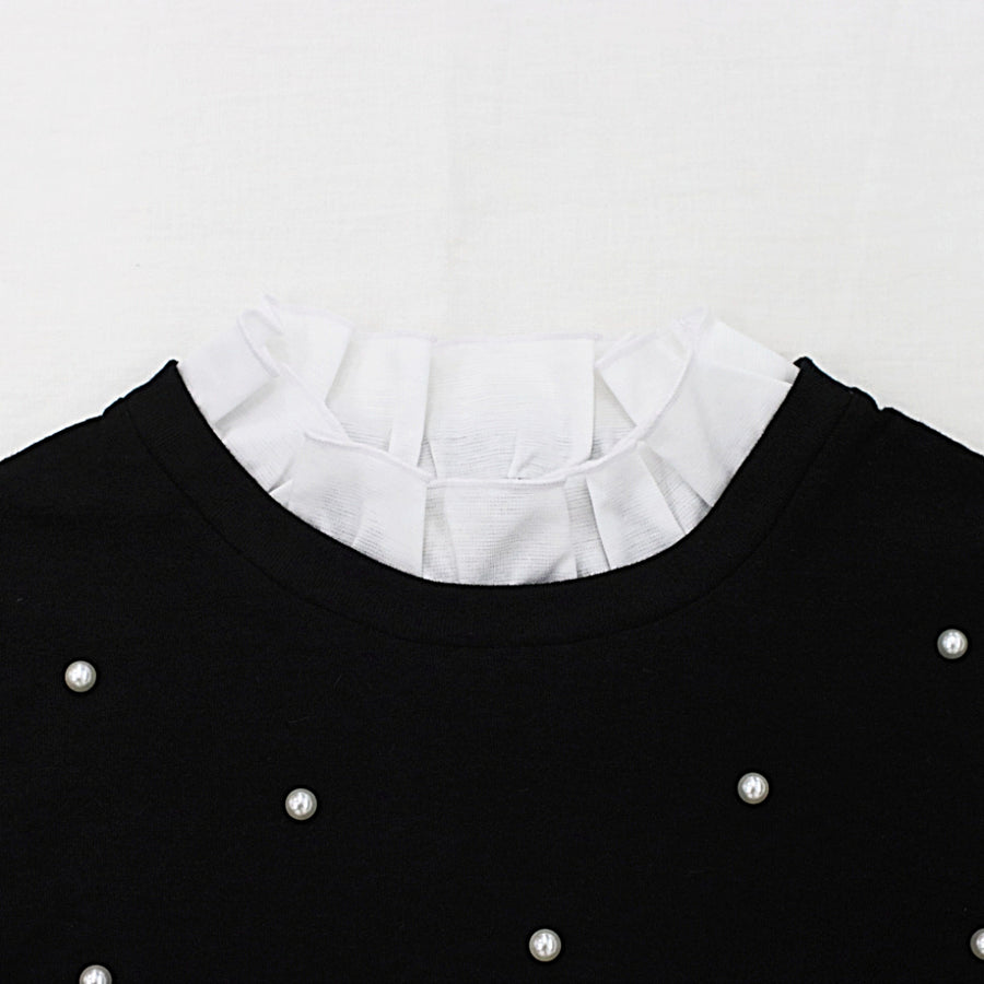 Pearl dot and frill top | N2C