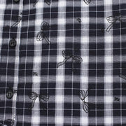 ブラックチェック　ジャンパースカート