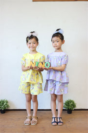 はなねこプリントショートパンツ